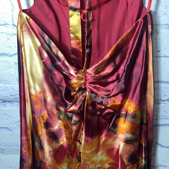 Faviana Couture -Lilies Floral Prom/Formal Open-back Beaded Bust Maxi Dress - Picture 7 of 14